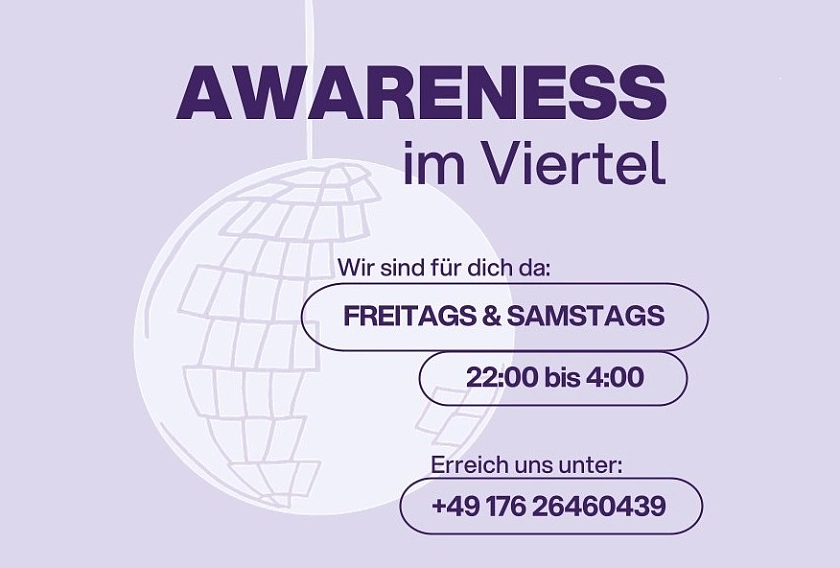 Awareness im Viertel 