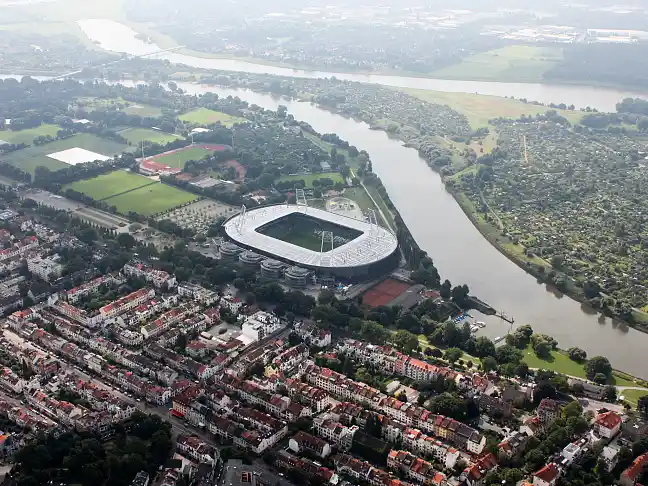 Luftbild der Östlichen Vorstadt
